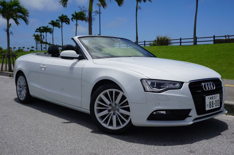 Audi A5 Cabriolet Quattro 沖縄で外車レンタカーならヒートスポーツ