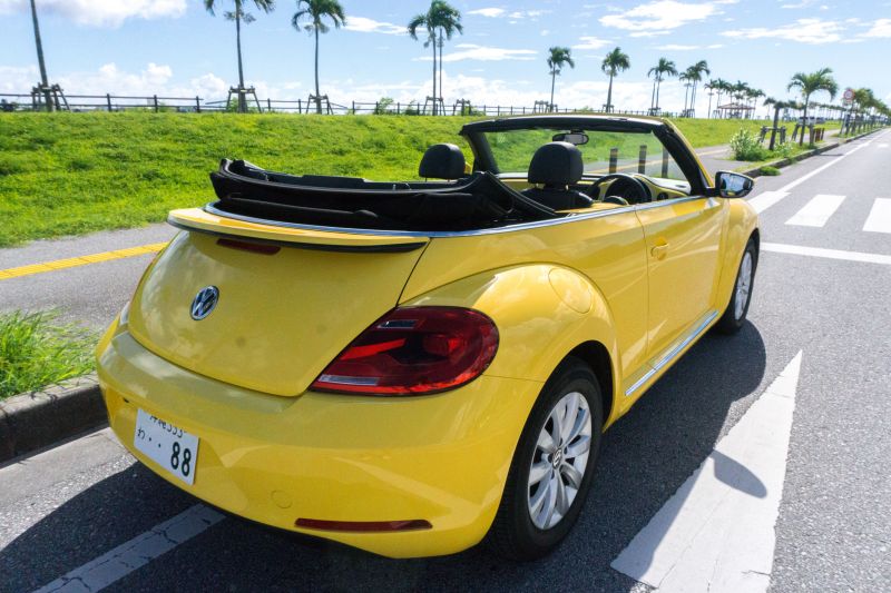 Vw The Beetle Cabriolet 沖縄で外車レンタカーならヒートスポーツ Vw The Beetle Cabriolet 沖縄で外車レンタカーならヒートスポーツ
